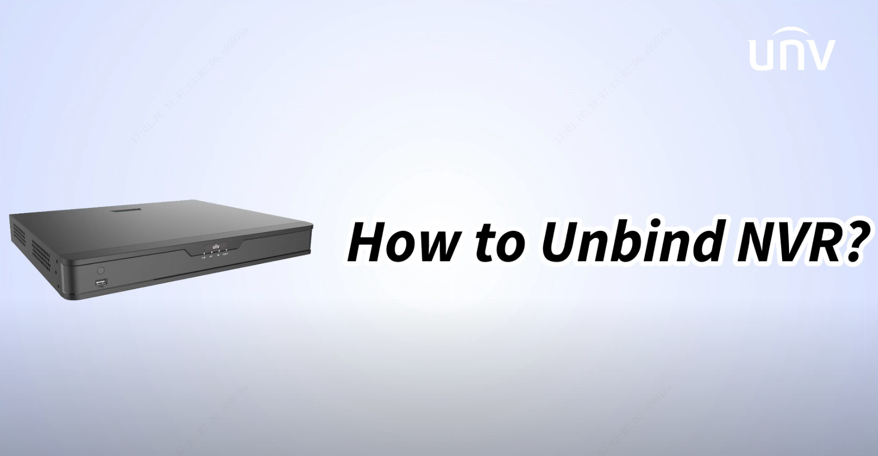 Unbind NVR Image