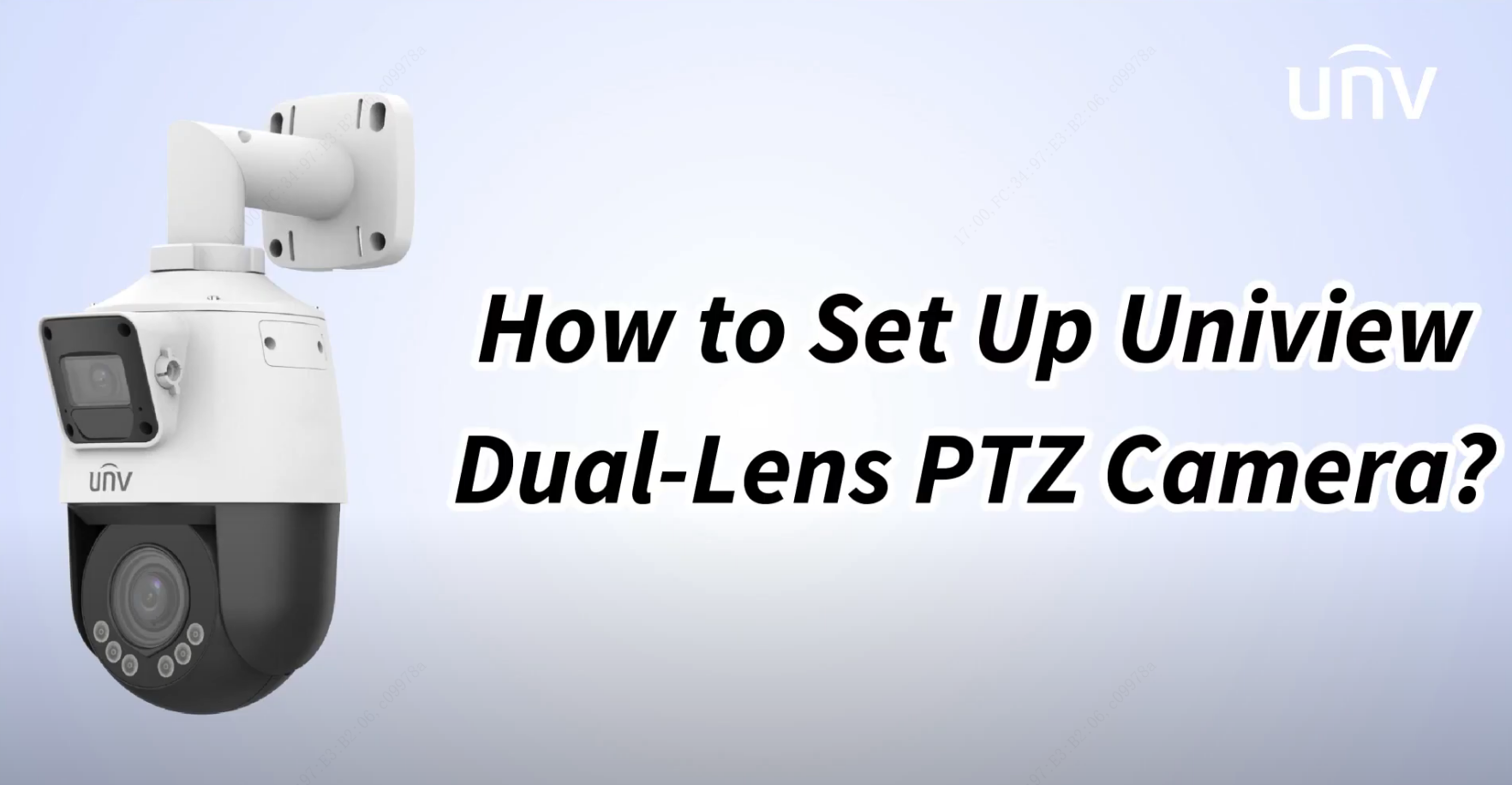 Setup Dual Lens PTZ Image